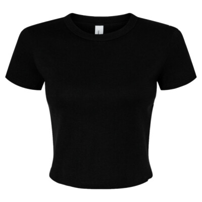 Women's Micro Rib Baby Tee Thumbnail