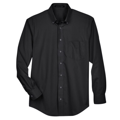 Men's Crown Collection® Broadcloth Woven Dress Shirt Thumbnail