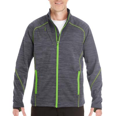 Men's Flux Mélange Bonded Fleece Jacket Thumbnail