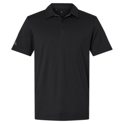 Men's Textured Stripe Polo Thumbnail