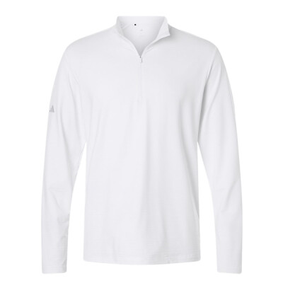 Men's Textured Stripe Quarter-Zip Pullover Thumbnail