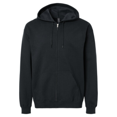 Unisex Softstyle® Full-Zip Hooded Sweatshirt Thumbnail