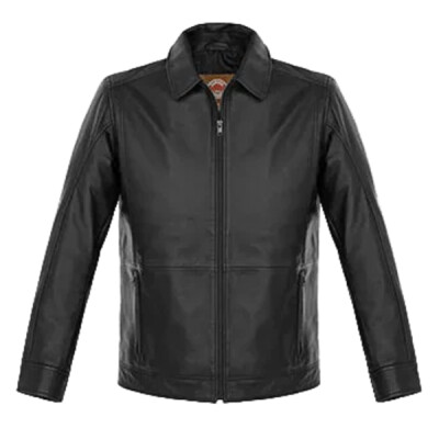 Men's Lamb Leather Insulated Jacket Thumbnail