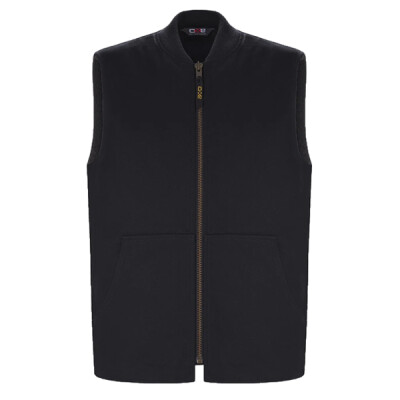 Adult Cotton Canvas Vest w/ Sherpa Lining Thumbnail