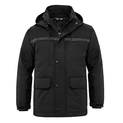 Adult Heavy Duty 3 in 1 Parka with Detachable Hood Thumbnail