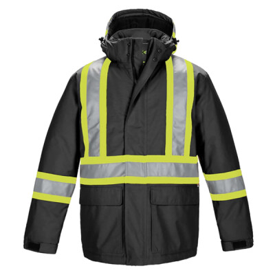 Polyester Canvas Hi-Vis Parka Thumbnail