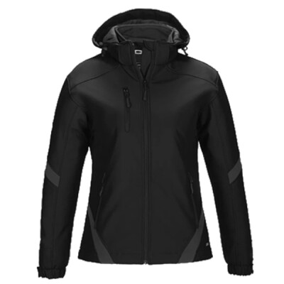 Ladies Colour Contrast Insulated Softshell Jacket Thumbnail