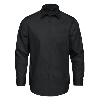 Men's Poly-Cotton Twill Long Sleeve Easy-Care Shirt Thumbnail