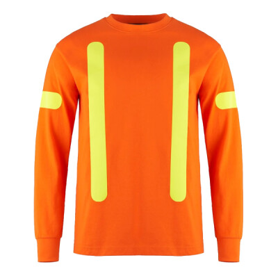 Cotton Long Sleeve Safety T-Shirt Thumbnail