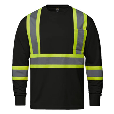 Cotton Hivis Long Sleeve Tshirt Thumbnail