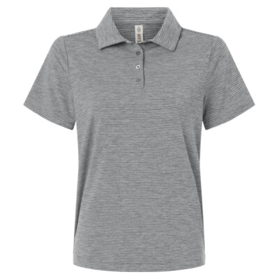 Women's Relay Heathered Stripe Polo Thumbnail