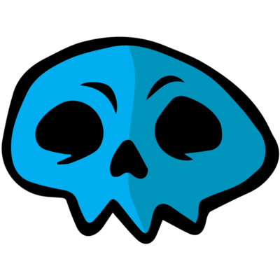 Elements Skull logo template 02 Thumbnail