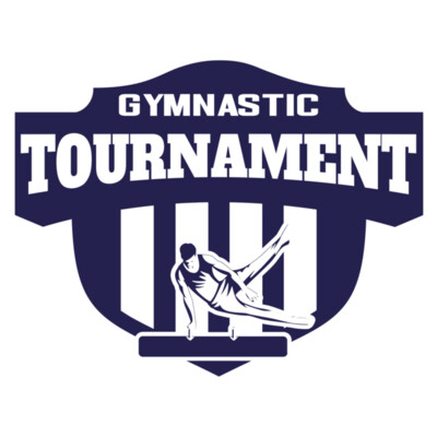 Gymnastic Tournament logo template Thumbnail