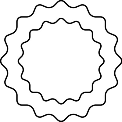Scalloped Seal Frame Thumbnail