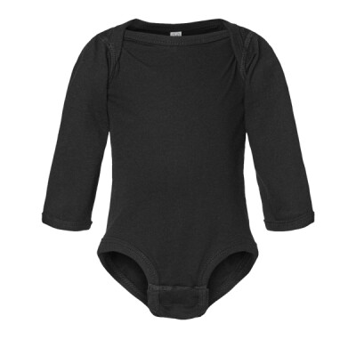 Infant Fine Jersey Long Sleeve Bodysuit Thumbnail