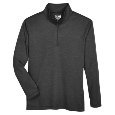 Youth Zone Sonic Heather Performance Quarter-Zip Pullolver Thumbnail