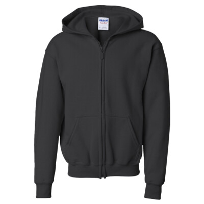 Youth Heavy Blend™ Full-Zip Hooded Sweatshirt Thumbnail
