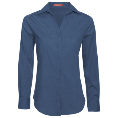 COAL HARBOUR® TEXTURED CROSSHATCH WOVEN LADIES' SHIRT Thumbnail