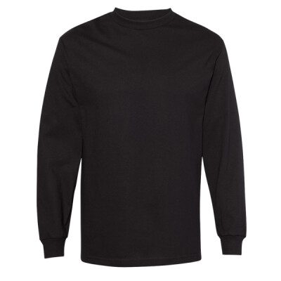 Unisex Heavyweight Cotton Long Sleeve Tee Thumbnail