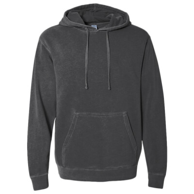 Unisex Midweight Pigment-Dyed Hooded Sweatshirt Thumbnail