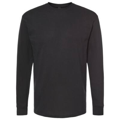 Unisex Gold Soft Touch Long Sleeve T-Shirt Thumbnail