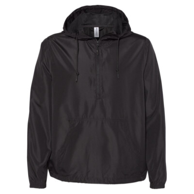 Unisex Lightweight Quarter-Zip Windbreaker Pullover Jacket Thumbnail