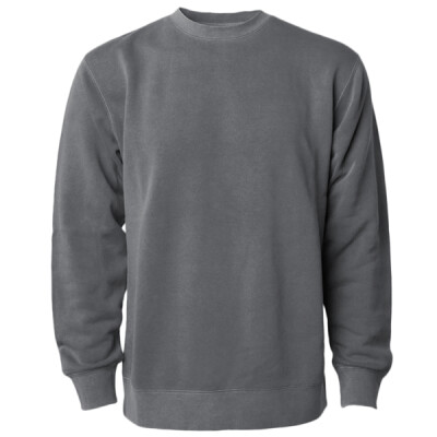 Unisex Midweight Pigment-Dyed Crewneck Sweatshirt Thumbnail