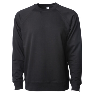 Unisex Icon Lightweight Loopback Terry Crewneck Sweatshirt Thumbnail