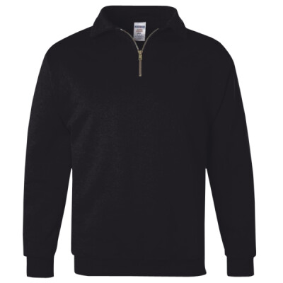 Unisex Nublend® Cadet Collar Quarter-Zip Sweatshirt Thumbnail