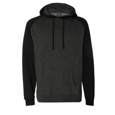 Unisex Raglan Hooded Sweatshirt Thumbnail