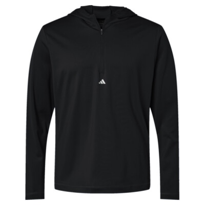 Men's Lightweight Quarter-Zip Hooded Pullover Thumbnail