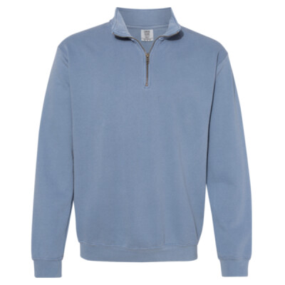 Unisex Garment-Dyed Quarter-Zip Sweatshirt Thumbnail