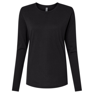 Women's Cotton Relaxed Long Sleeve T-Shirt Thumbnail