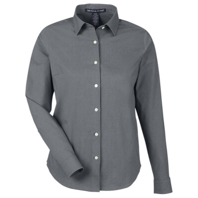 Women's CrownLux Performance® Spencer Poplin Dress Shirt Thumbnail