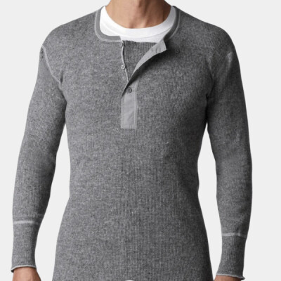 Stanfield's Wool Henley Thumbnail