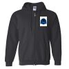 Unisex Heavy Blend™ Full-Zip Hooded Sweatshirt Thumbnail