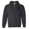 Unisex Heavy Blend™ Full-Zip Hooded Sweatshirt Thumbnail