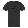 Men's Gold Soft Touch T-Shirt Thumbnail