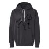Unisex Garment-Dyed Lightweight Fleece Hooded Sweatshirt Thumbnail