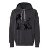 Unisex Garment-Dyed Lightweight Fleece Hooded Sweatshirt Thumbnail