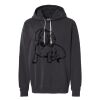 Unisex Garment-Dyed Lightweight Fleece Hooded Sweatshirt Thumbnail