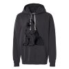 Unisex Garment-Dyed Lightweight Fleece Hooded Sweatshirt Thumbnail