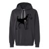 Unisex Garment-Dyed Lightweight Fleece Hooded Sweatshirt Thumbnail