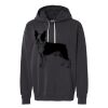 Unisex Garment-Dyed Lightweight Fleece Hooded Sweatshirt Thumbnail