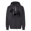 Unisex Garment-Dyed Lightweight Fleece Hooded Sweatshirt Thumbnail