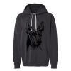 Unisex Garment-Dyed Lightweight Fleece Hooded Sweatshirt Thumbnail