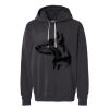 Unisex Garment-Dyed Lightweight Fleece Hooded Sweatshirt Thumbnail