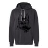 Unisex Garment-Dyed Lightweight Fleece Hooded Sweatshirt Thumbnail