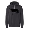 Unisex Garment-Dyed Lightweight Fleece Hooded Sweatshirt Thumbnail