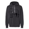 Unisex Garment-Dyed Lightweight Fleece Hooded Sweatshirt Thumbnail